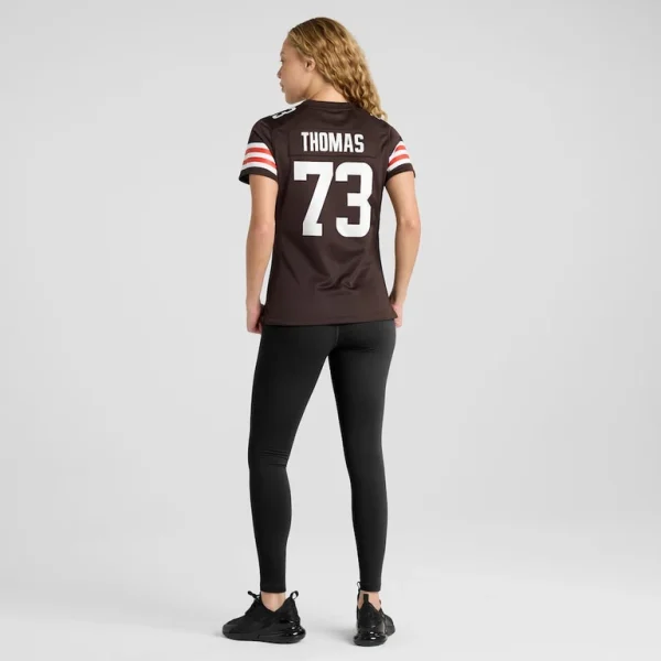 Joe thomas cleveland browns nike womens retired game player jersey Brown 2XL