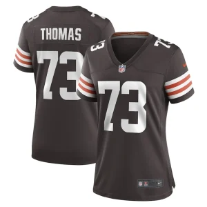 Joe thomas cleveland browns nike womens retired game player jersey Brown