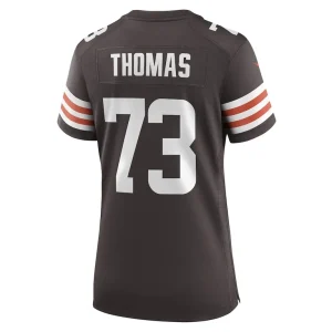 Joe thomas cleveland browns nike womens retired game player jersey Brown L