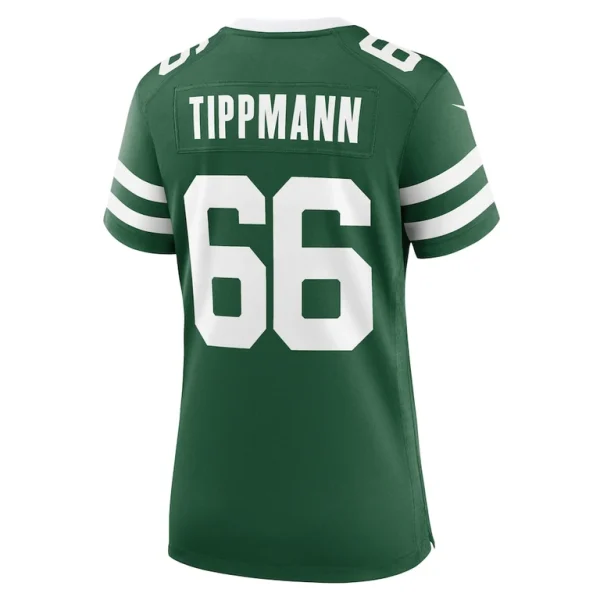 Joe tippmann new york jets nike womens team game jersey Legacy green L