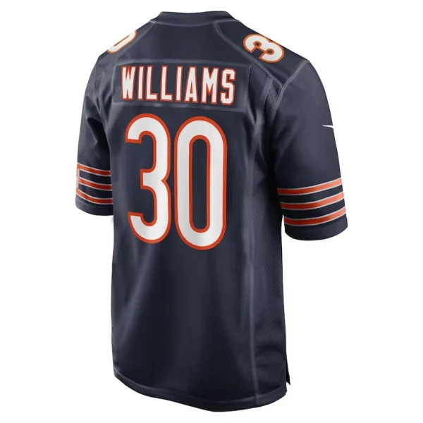 Joejuan williams chicago bears nike game jersey Navy L