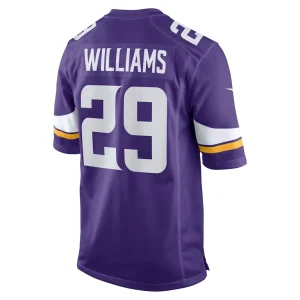 Joejuan williams minnesota vikings nike game jersey Purple L