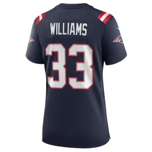 Joejuan williams new england patriots nike womens game jersey Navy L