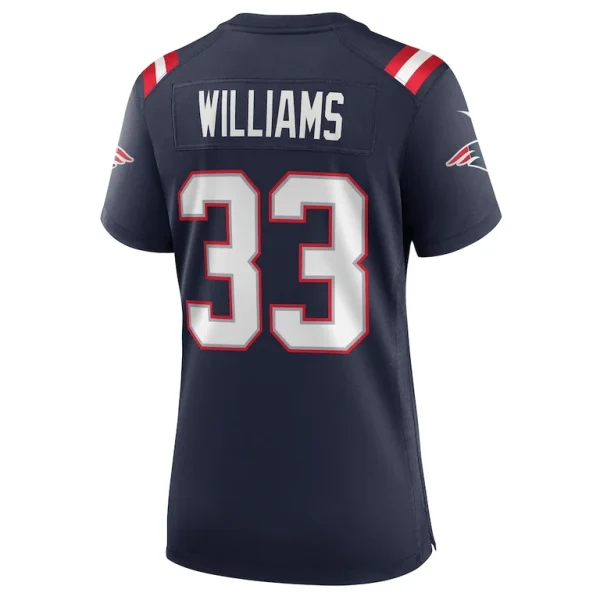 Joejuan williams new england patriots nike womens game jersey Navy L