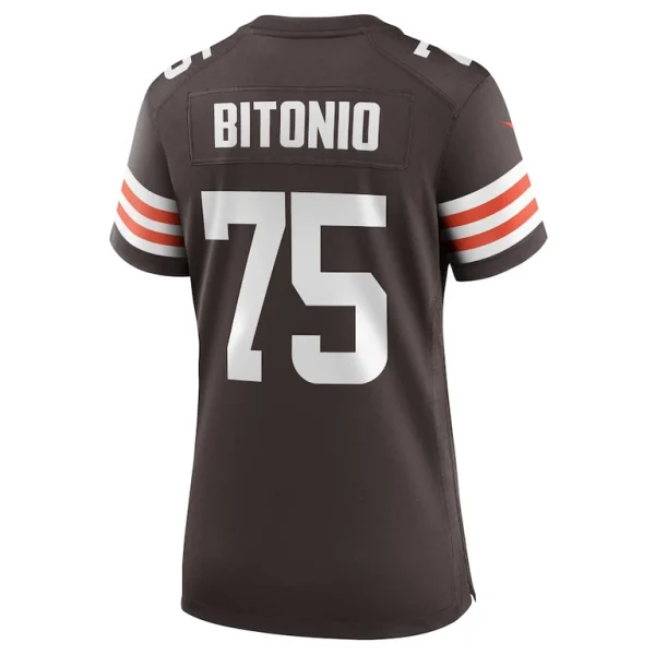 Joel bitonio cleveland browns nike womens game jersey Brown L