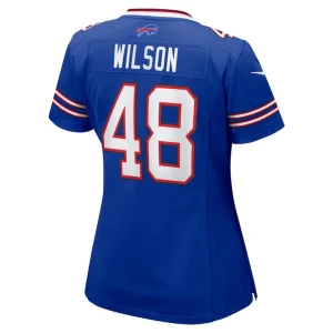 Joel wilson buffalo bills nike womens team game jersey Royal L