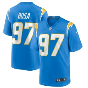 Joey bosa los angeles chargers nike game player jersey Powder blue