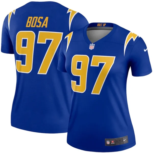 Joey bosa los angeles chargers nike womens alternate legend player performance top Royal