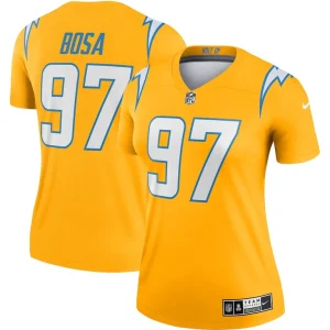 Joey bosa los angeles chargers nike womens inverted legend player performance top Gold