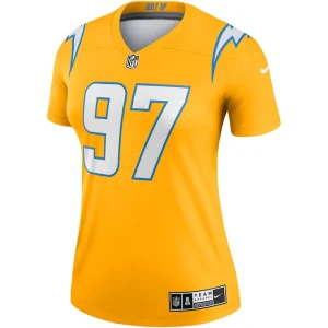 Joey bosa los angeles chargers nike womens inverted legend player performance top Gold M