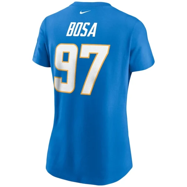 Joey bosa los angeles chargers nike womens name number t shirt Powder blue L