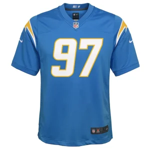 Joey bosa los angeles chargers nike youth game jersey Powder blue Yth M