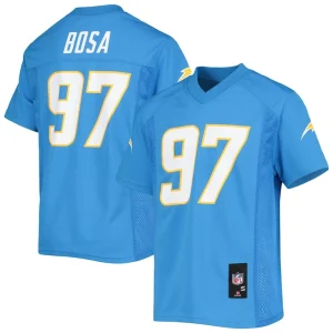 Joey bosa los angeles chargers youth replica player jersey Powder blue