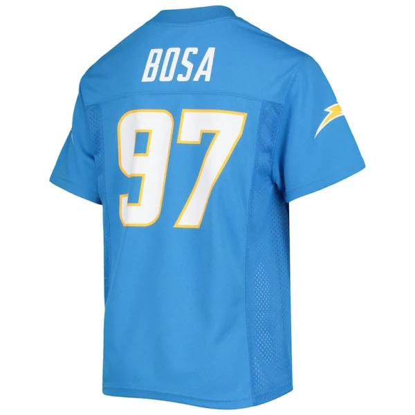 Joey bosa los angeles chargers youth replica player jersey Powder blue Yth L