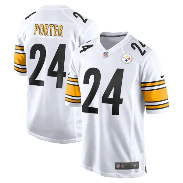Joey porter jr. pittsburgh steelers nike away game jersey White
