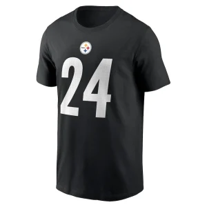 Joey porter jr. pittsburgh steelers nike player name number t shirt Black M