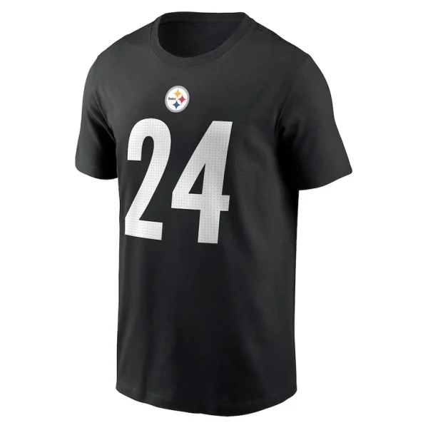 Joey porter jr. pittsburgh steelers nike player name number t shirt Black M