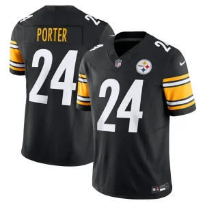Joey porter jr. pittsburgh steelers nike vapor f.u.s.e. limited jersey Black