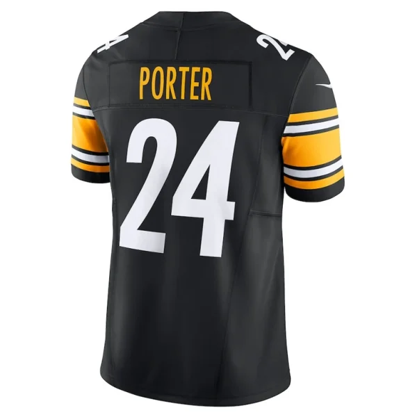 Joey porter jr. pittsburgh steelers nike vapor f.u.s.e. limited jersey Black L