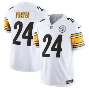 Joey porter jr. pittsburgh steelers nike vapor f.u.s.e. limited jersey White
