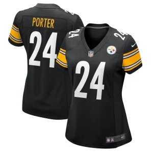 Joey porter jr. pittsburgh steelers nike womens game jersey Black
