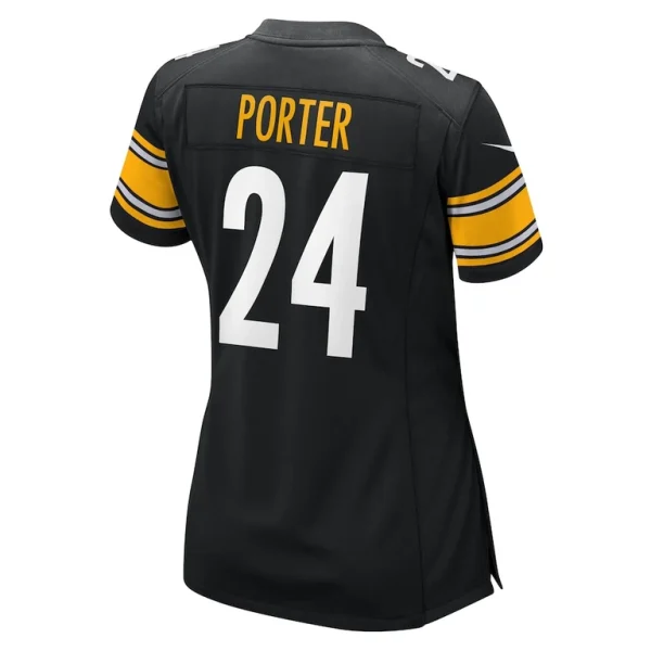 Joey porter jr. pittsburgh steelers nike womens game jersey Black L