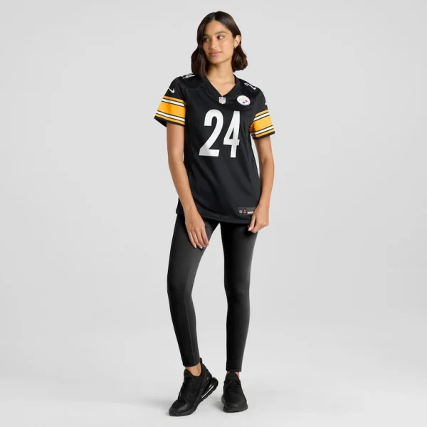 Joey porter jr. pittsburgh steelers nike womens game jersey Black XL