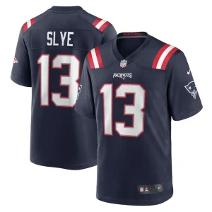 Joey slye new england patriots nike game jersey Navy