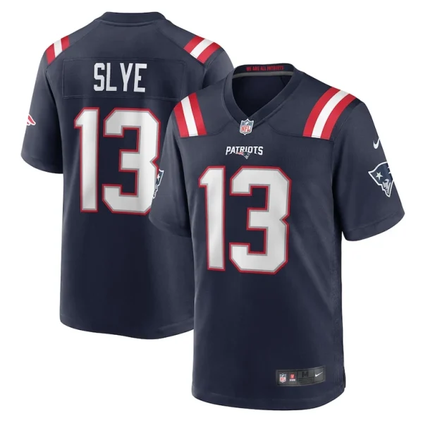 Joey slye new england patriots nike game jersey Navy
