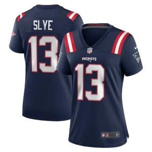 Joey slye new england patriots nike womens game jersey Navy