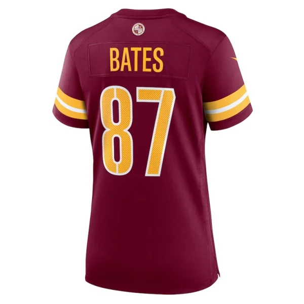 John bates washington commanders nike womens game jersey Burgundy L
