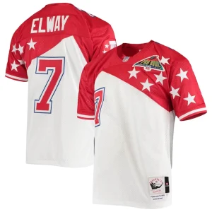 John elway afc mitchell ness 1995 pro bowl authentic jersey Whitered