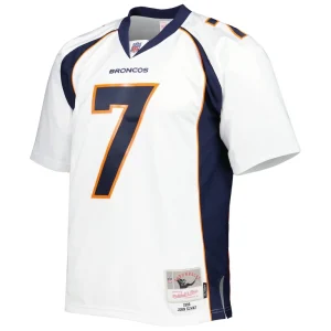 John elway denver broncos mitchell ness 1998 legacy replica jersey White M
