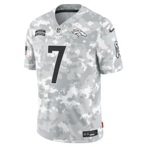 John elway denver broncos nike 2024 salute to service retired player limited jersey Arctic camo M