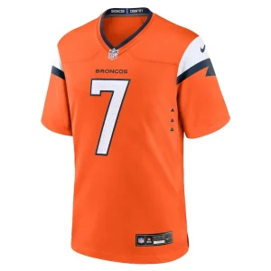 John elway denver broncos nike mile high collection retired player game jersey Orange M