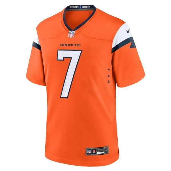 John elway denver broncos nike mile high collection retired player game jersey Orange M