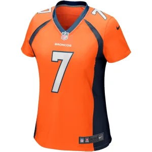 John elway denver broncos nike womens game retired player jersey Orange M