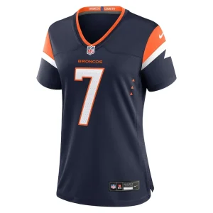 John elway denver broncos nike womens mile high collection retired player alternate game jersey Navy M