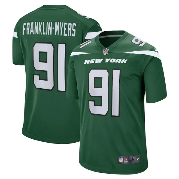 John franklin myers new york jets nike game jersey Gotham green