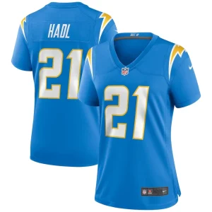 John hadl los angeles chargers nike womens game retired player jersey Powder blue