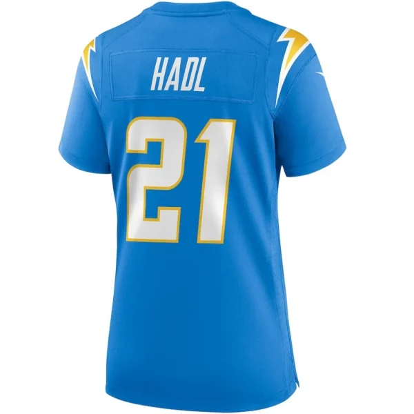 John hadl los angeles chargers nike womens game retired player jersey Powder blue L