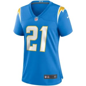 John hadl los angeles chargers nike womens game retired player jersey Powder blue M