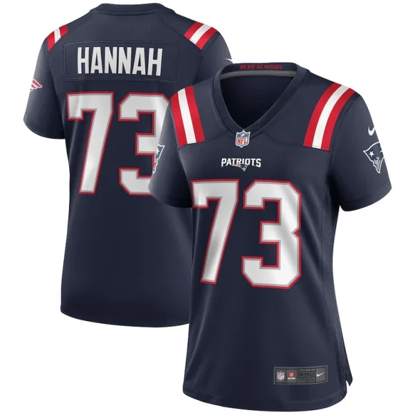 John hannah new england patriots nike womens game retired player jersey Navy