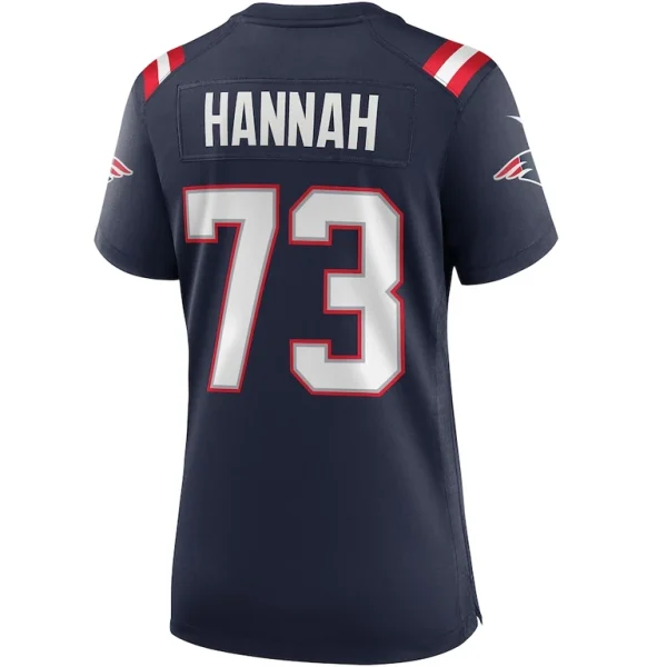 John hannah new england patriots nike womens game retired player jersey Navy L