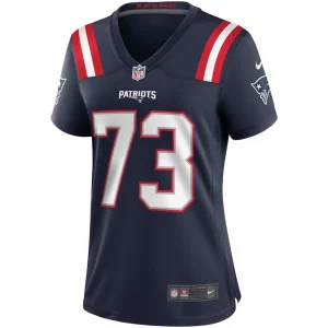 John hannah new england patriots nike womens game retired player jersey Navy M