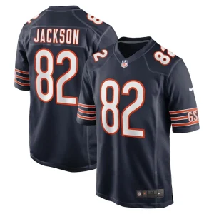 John jackson chicago bears nike game jersey Navy