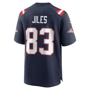 John jiles new england patriots nike team game jersey Navy L