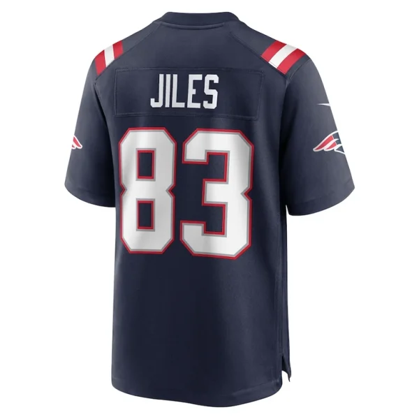 John jiles new england patriots nike team game jersey Navy L