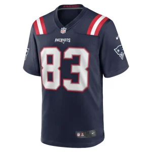 John jiles new england patriots nike team game jersey Navy M
