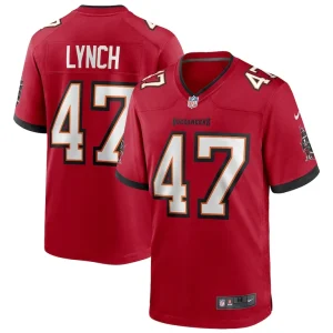 John lynch tampa bay buccaneers nike game retired player jersey Red